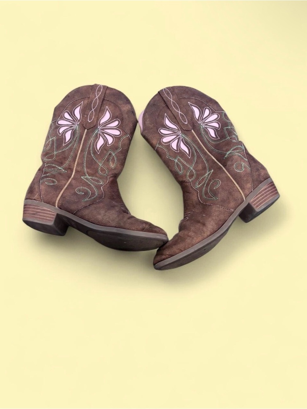 Classic Brown Kid Mid-Calf Boots